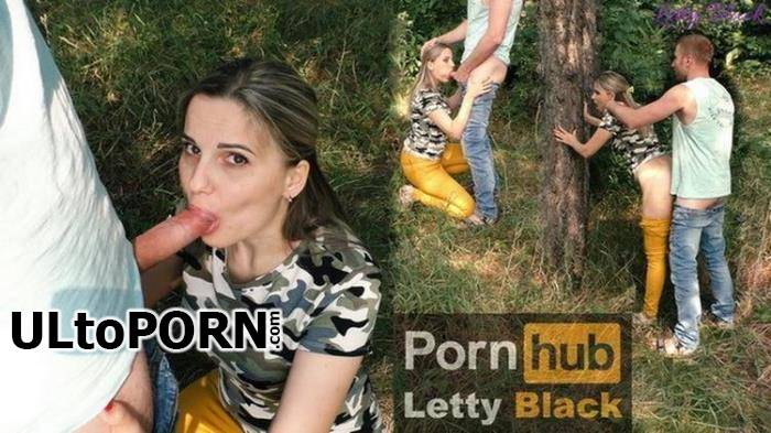 OnlyFans: Letty Black - Quickie Fuck with Stranger in Park - Outdoor Cum in Mouth (FullHD/1080p/899 MB)