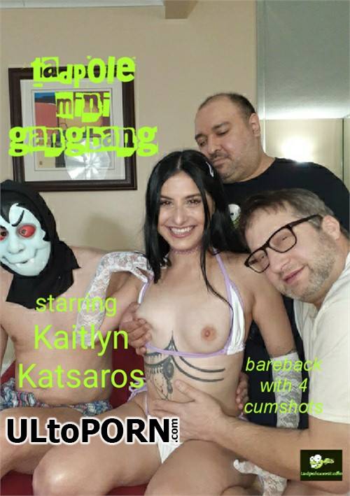 TadpoleXXXStudio, ManyVids.com: Kaitlyn Katsaros - Fucks 3 Guys [2.32 GB / FullHD / 1080p] (Threesome)