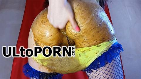 ScatShop.com: AnnaCoprofield - Dirty Yellow Panties [1.52 GB / FullHD / 1080p] (Scat)