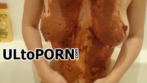 ScatShop.com: Brown wife - Real eating shit. My record! [908 MB / FullHD / 1080p] (Scat)