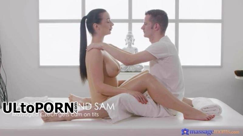 MassageRooms.com, SexyHub.com: Lady Gang - Massaged Czech gets cum on tits [93.0 MB / SD / 480p] (Massage)