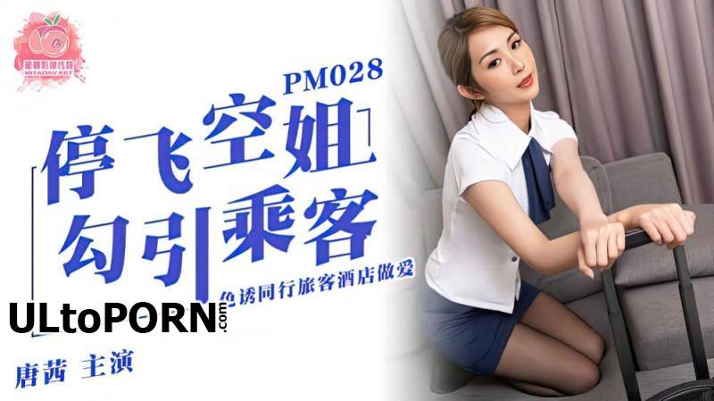 Peach Media: Luo Jinxuan - Grounded flight attendants seduce passengers to lure fellow travelers to have sex in hotels [PM028] [uncen] [527 MB / HD / 720p] (Asian)
