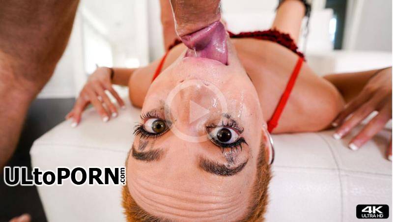 Throated.com, BlowPass.com: Sidra Sage - Sidra Sage's Sloppy Head [1.14 GB / FullHD / 1080p] (Deep Throat)