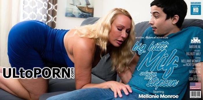 Mellanie Monroe (44) - Big butt MILF Mellanie Monroe seducing her virgin stepson (SD/540p/822 MB)