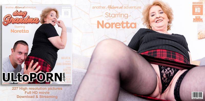 Mature.nl: Noretta (70), Roberto (35) - 70 year old grandma Noretta gets fucked by a young guy [1.28 GB / FullHD / 1080p] (Mature)