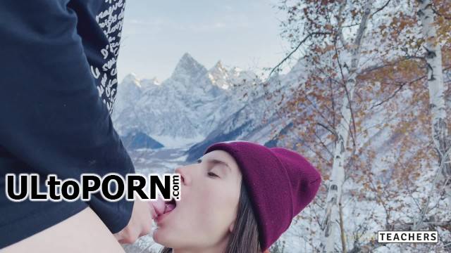 Pornhub.com, GoldTeachers: Longtime Girlfriend Agreed To Give A Blowjob On Top Of A Mountain With A Breathtaking View [159 MB / FullHD / 1080p] (Amateur)
