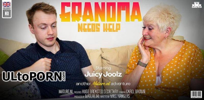 Mature.nl: Chris Cobalt (26), Juicy Joolz (59) - Granny wants a hard young cock [1.92 GB / FullHD / 1080p] (Mature)