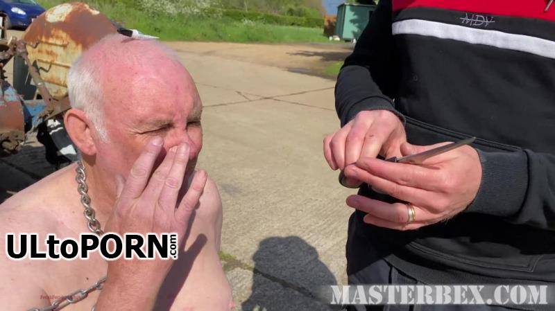 Master Bex: Giving Him A Pubic Hair Moustache [770.83 MB / UltraHD / 2160p] (Humiliation)