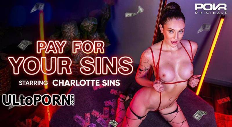 POVR Originals, POVR.com: Charlotte Sins - Pay For Your Sins [15.4 GB / UltraHD 4K / 3600p] (Oculus)