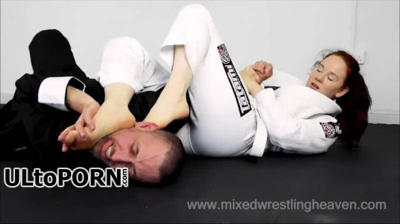 Mixed Wrestling Heaven: Inferno - Student Humiliates Sensei (Judo Throws And Foot Domination) [167.62 MB / HD / 720p] (Femdom)