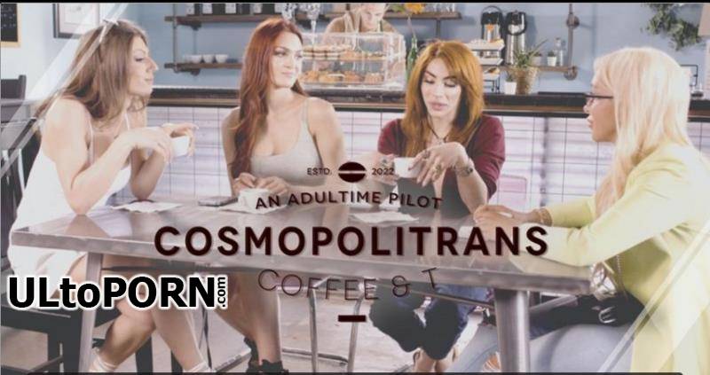 Transfixed.com, AdultTime.com: Angelina Please, Ariel Demure, Jade Venus, Jenna Creed, Nicole Kitt - Cosmopolitrans - Coffee & T [2.07 GB / FullHD / 1080p] (Shemale)