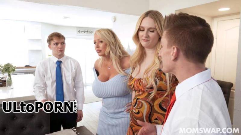 MomSwap.com: Audrey Madison, Alura Jenson - Home Run at Home [1.14 GB / HD / 720p] (Group Sex)