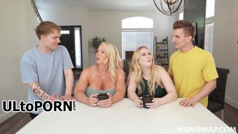 MomSwap.com: Audrey Madison, Alura Jenson - Home Run at Home [448 MB / SD / 480p] (Group Sex)