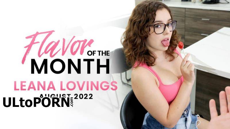 StepSiblingsCaught.com, Nubiles-Porn.com: Leana Lovings - August 2022 Flavor Of The Month Leana Lovings [312 MB / SD / 540p] (Brunette)