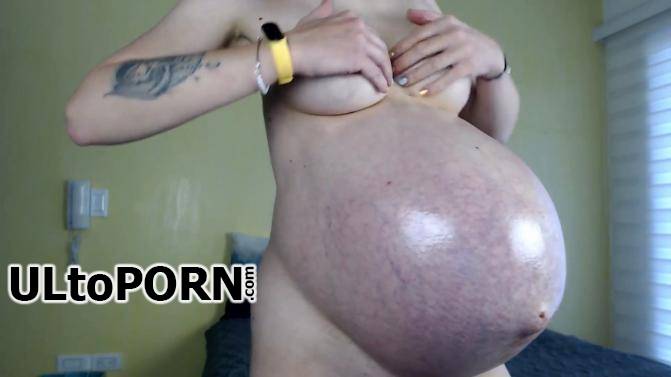 Manyvids.com: Mila Mi, Illegallymilk - Oiling Up Gigantic Preggo [193 MB / FullHD / 1080p] (Pregnant)