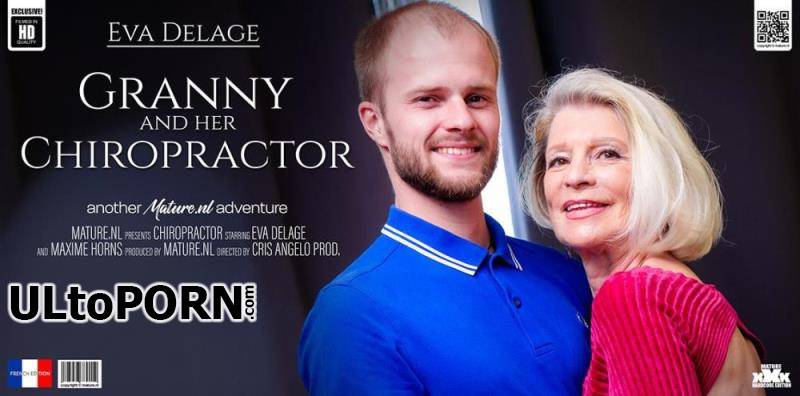 Mature.nl: Eva Delage (EU) (70), Maxime Horns (28) - Granny Eva Delage loves fucking her young chiropractor at home [1.96 GB / FullHD / 1080p] (Mature)