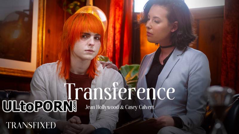 Transfixed.com, AdultTime.com: Casey Calvert, Jean Hollywood - Transference [1.61 GB / FullHD / 1080p] (Shemale)