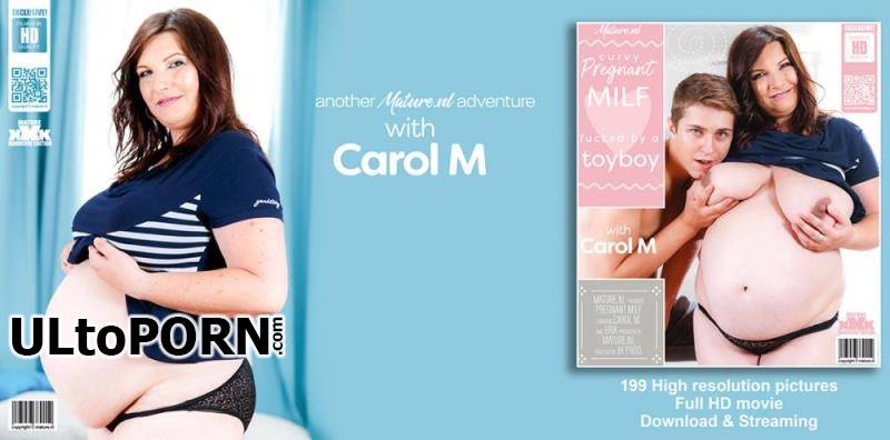 Mature.nl: Carol M (35), Erik (18) - Toyboy stranger seducing pregnant curvy Milf Carol M. for a steamy fuck / 14574 [1.71 GB / FullHD / 1080p] (Pregnant)