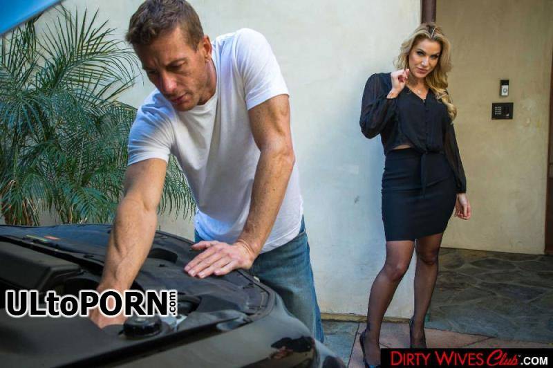 DirtyWivesClub.com, NaughtyAmerica.com: Kayla Paige - Ryan Mclane - Busty Blonde Kayla Paige fucks mechanic with husband's permission [1.35 GB / HD / 720p] (Oral)