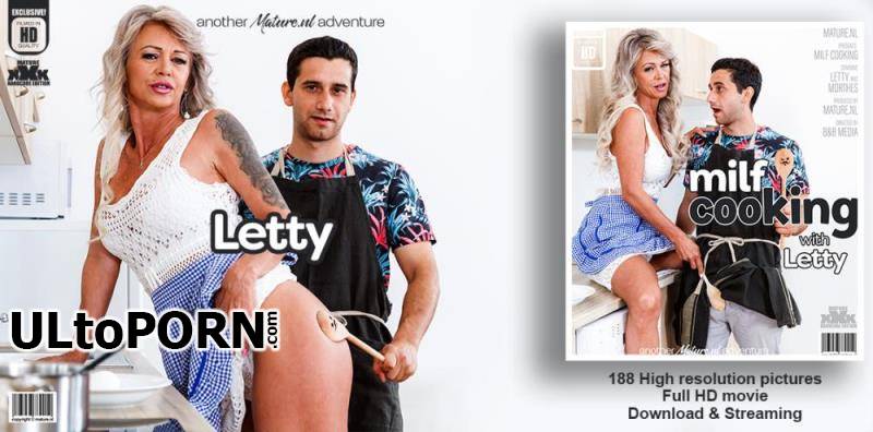 Mature.nl: Letty (48), Morthes (25) - Toyboy cook fucking his hot Stepmilf Letty in the livingroom [1.60 GB / FullHD / 1080p] (Mature)