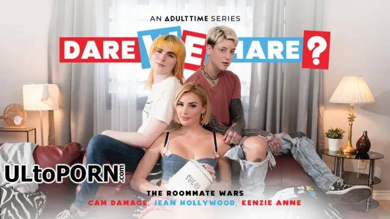 AdultTime.com: Jean Hollywood, Cam Damage, Kenzie Anne - The Roommate Wars [2.07 GB / FullHD / 1080p] (Shemale)