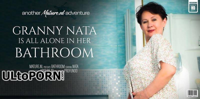 Mature.nl: Nata (59) - Modern Grandma Nata loves to play with her dildo and her pussy in the bathroom [834 MB / FullHD / 1080p] (Mature)