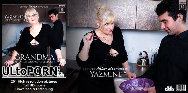 Mature.nl: Mark Zane (28), Yazmine (54) - Cooking toyboy gets seduced by curvy big butt grandma Yazmine [1.02 GB / FullHD / 1080p] (Mature)