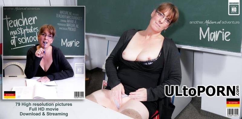Mature.nl: Marie R (EU) (49) - Schoolteacher Marie is a mature nympho that loves to masturbate in class [1.10 GB / FullHD / 1080p] (Mature)