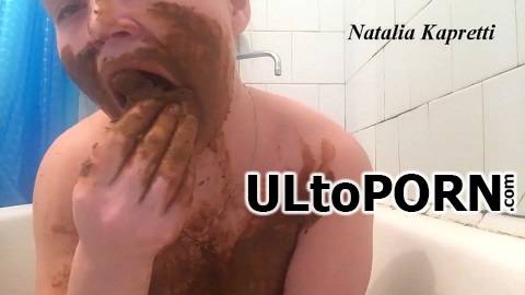ScatShop.com: Natalia Kapretti - Be dirty toilet bitche is enjoyment [639 MB / FullHD / 1080p] (Scat)