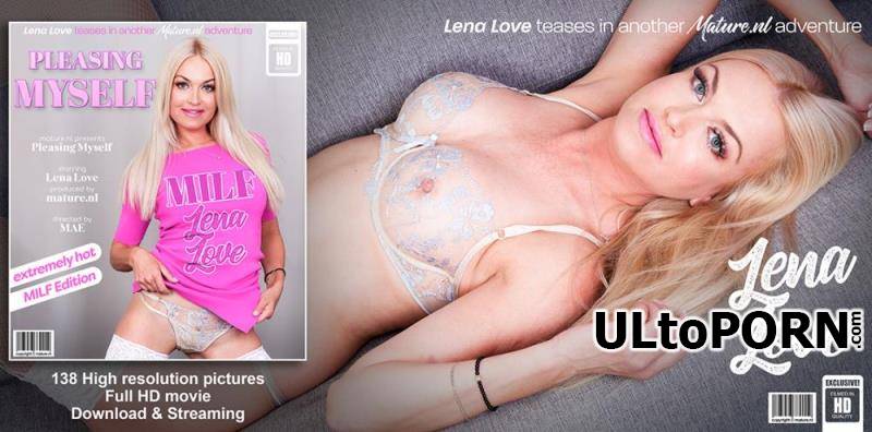 Mature.nl: Lena Love (39) - Hot MILF Lena Love hits the right wet spot with her vibrator [1.39 GB / FullHD / 1080p] (Mature)