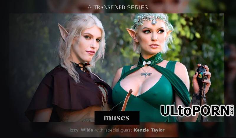 Transfixed.com, AdultTime.com: Kenzie Taylor, Izzy Wilde - MUSES: Izzy Wilde [679 MB / SD / 544p] (Shemale)