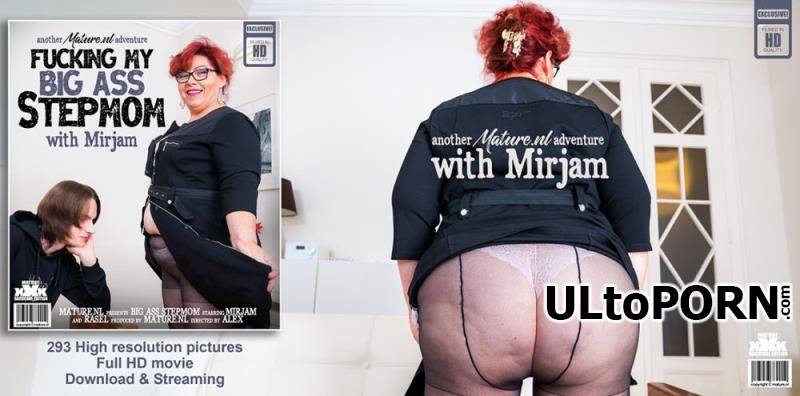 Mature.nl: Mirjam (51), Rasel (19) - Fucking my big ass BBW stepmom Mirjam with her saggy tits at home this afternoon [1.25 GB / FullHD / 1080p] (Mature)