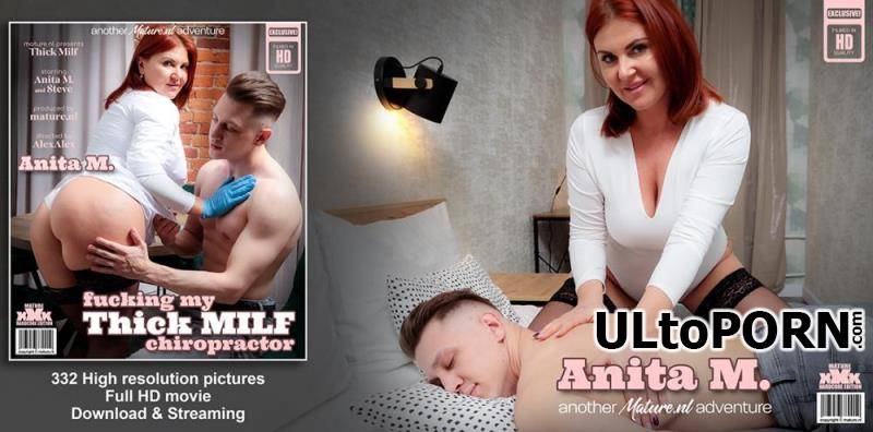 Mature.nl, Mature.eu: Anita M (41), Steve (23) - Big breasted curvy MILF chiropractor Anita has the best fucking medicine for her horny patients [1.18 GB / FullHD / 1080p] (Mature)