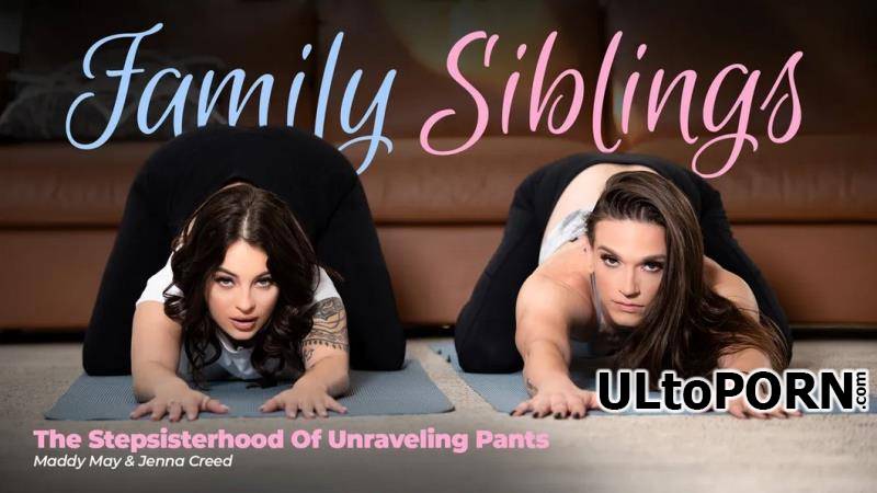 AdultTime.com, Adult Time Pilots: Jenna Creed, Maddy May - The Stepsisterhood Of Unraveling Pants [2.03 GB / UltraHD 4K / 2160p] (Shemale)