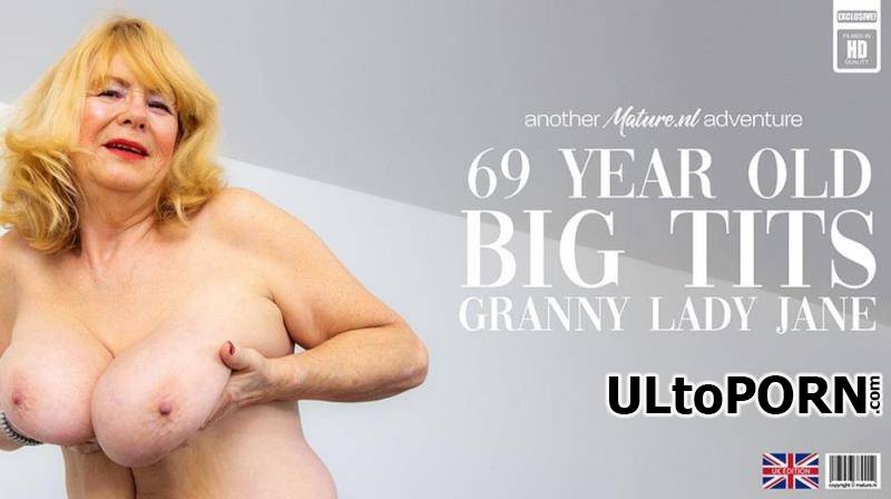 Mature.nl: Lady Jane (EU) (69) - Big natural tits granny Lady Jane is a British nympho who loves to play with her shaved pussy [1004 MB / FullHD / 1080p] (Mature)