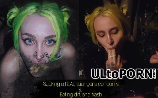 faphouse.com: Forest Whore - Sucking a real stranger's condoms eating trash and dirt. My absolutely extreme night walk [2.02 GB / UltraHD 4K / 2160p] (Fetish)