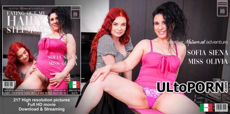 Mature.nl: Miss Olivia (19), Sofia Siena (EU) (49) - Hairy mature Sofia Siena gets her hairy pussy licked by her stepdaughter Miss Olivia [1.08 GB / FullHD / 1080p] (Lesbian)