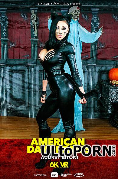 NaughtyAmericaVR.com, NaughtyAmerica.com: Audrey Bitoni, Johnny Castle - Treat yourself this Halloween with a busty cat girl thirsty for cream [10.3 GB / UltraHD 4K / 3072p] (Oculus)