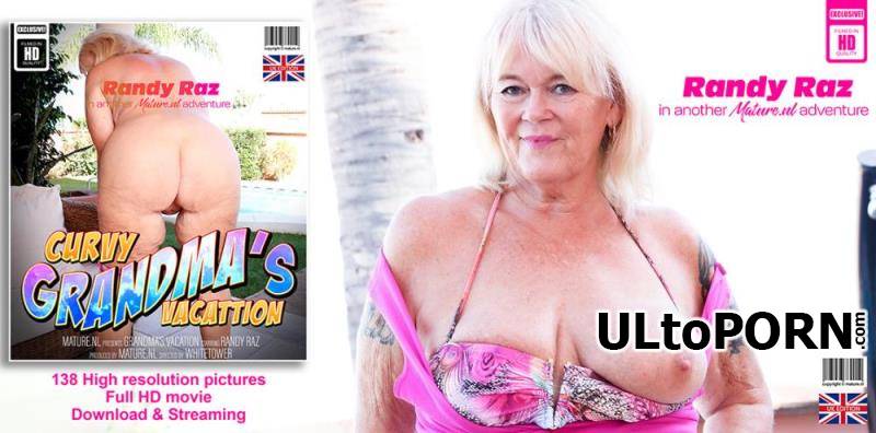 Mature.nl: Randy Raz (EU) (66) - British Randy Raz is a curvy shaved grandma who loves to masturbate on vacation [1.94 GB / FullHD / 1080p] (Mature)