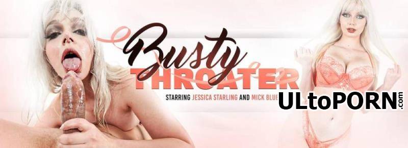 Throated.com: Jessica Starling - Jessica Starling Is A Busty Throater [2.46 GB / UltraHD 4K / 2160p] (Big Tits)