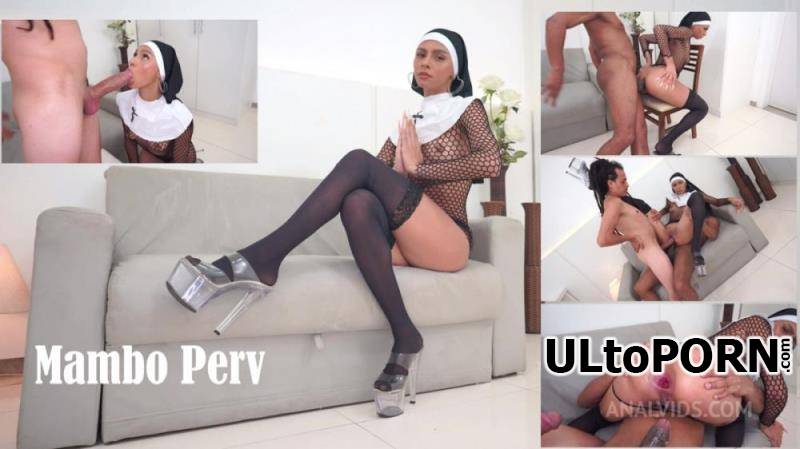 LegalPorno.com, AnalVids.com: Heloa Green - Horny perv nun, Heloa Green, gets fucked by 2 huge dicks in her ass (Blasphemous, nun, DAP, Anal, ATM, Monster cock, BBC, dirty ass, huge gapes) - OB233 [2.27 GB / FullHD / 1080p] (Anal)