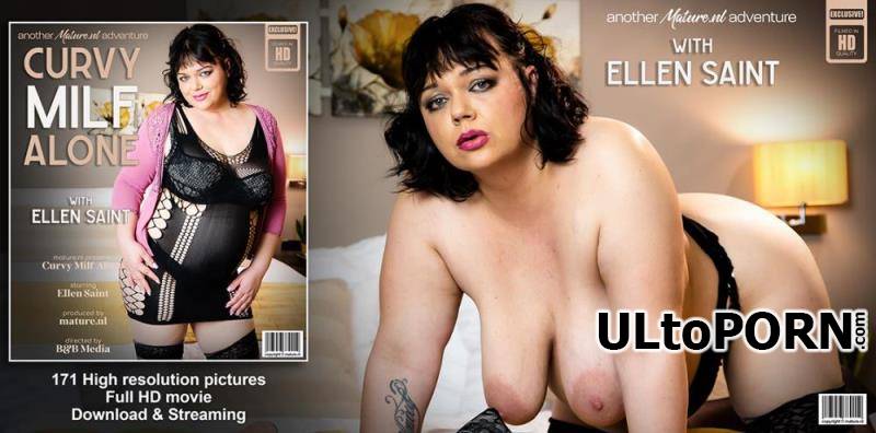 Mature.nl: Ellen Saint (39) - Ellen Sain is a masturbating curvy Czech MILF with a shaved pussy, a big ass and big natural tits [1.06 GB / FullHD / 1080p] (Mature)