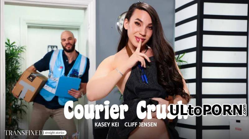Transfixed.com, AdultTime.com: Cliff Jensen, Kasey Kei - Courier Crush [609 MB / SD / 544p] (Shemale)