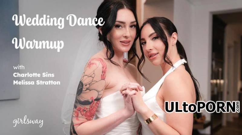 GirlsWay.com, AdultTime.com: Charlotte Sins, Melissa Stratton - Wedding Dance Warmup [1.47 GB / FullHD / 1080p] (Fetish)