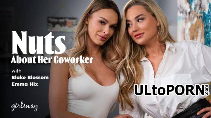 Blake Blossom, Emma Hix - Nuts About Her Coworker (FullHD/1080p/1.16 GB)