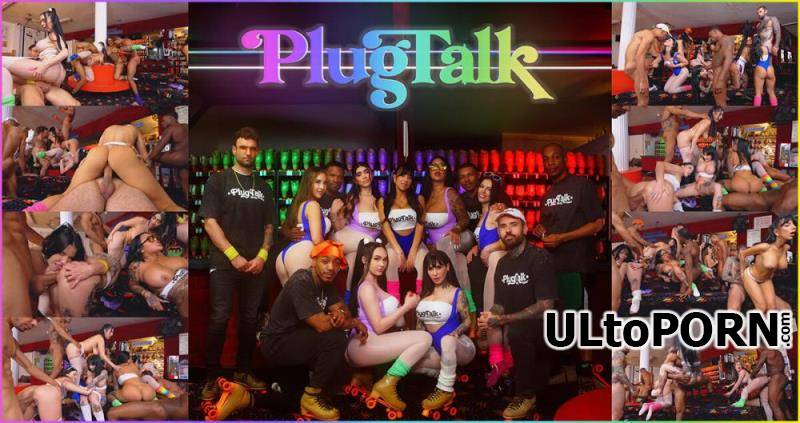 Onlyfans.com, PlugTalkShow: Violet Myers, Adriana Chechik, Lena The Plug, Joanna Angel, Emily Norman, Connie Perignon, Melissa Stratton - New Plugtalk SkateOrgy!! [3.64 GB / UltraHD 4K / 2160p] (Interracial)