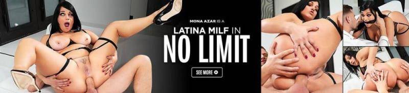 HerLimit.com, LetsDoeIt.com: Mona Azar - Latina MILF In No Limit [581 MB / SD / 480p] (Anal)