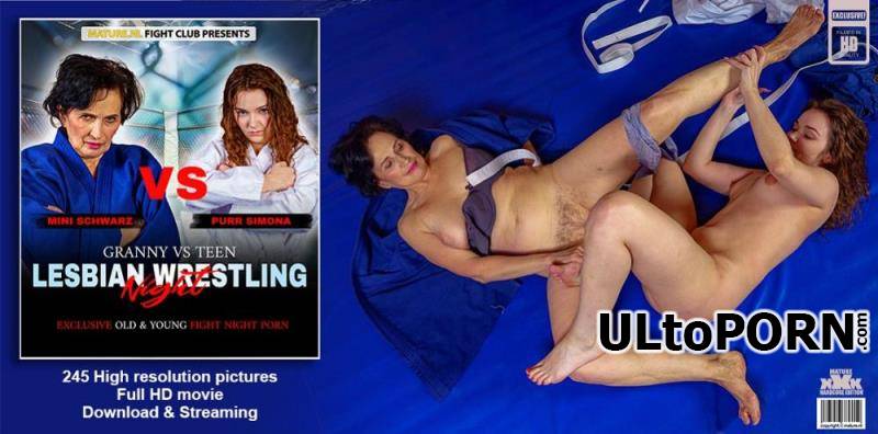 Mature.nl: Mini Schwarz (62), Purr Simona (24) - Granny VS Teen! Old and young lesbian wrestling sex! [1.06 GB / FullHD / 1080p] (Fetish)