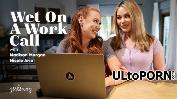 Madison Morgan, Nicole Aria - Wet On A Work Call (UltraHD 4K/2160p/3.17 GB)