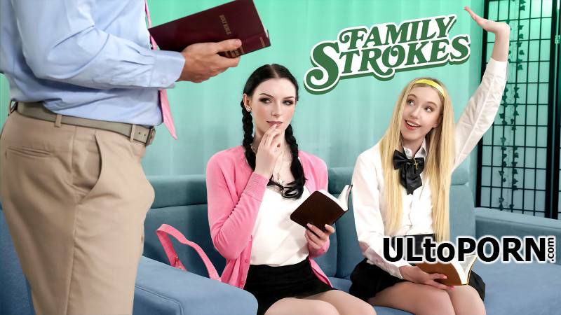 FamilyStrokes.com, TeamSkeet.com: Celestina Blooms, Kallie Taylor - Bible Study [398 MB / HD / 720p] (Incest)